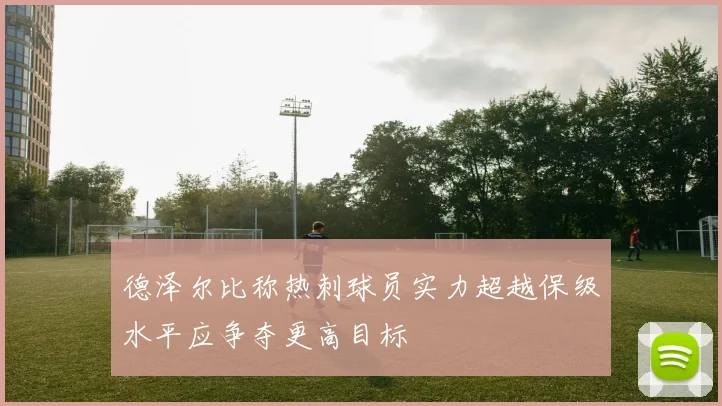德泽尔比称热刺球员实力超越保级水平应争夺更高目标